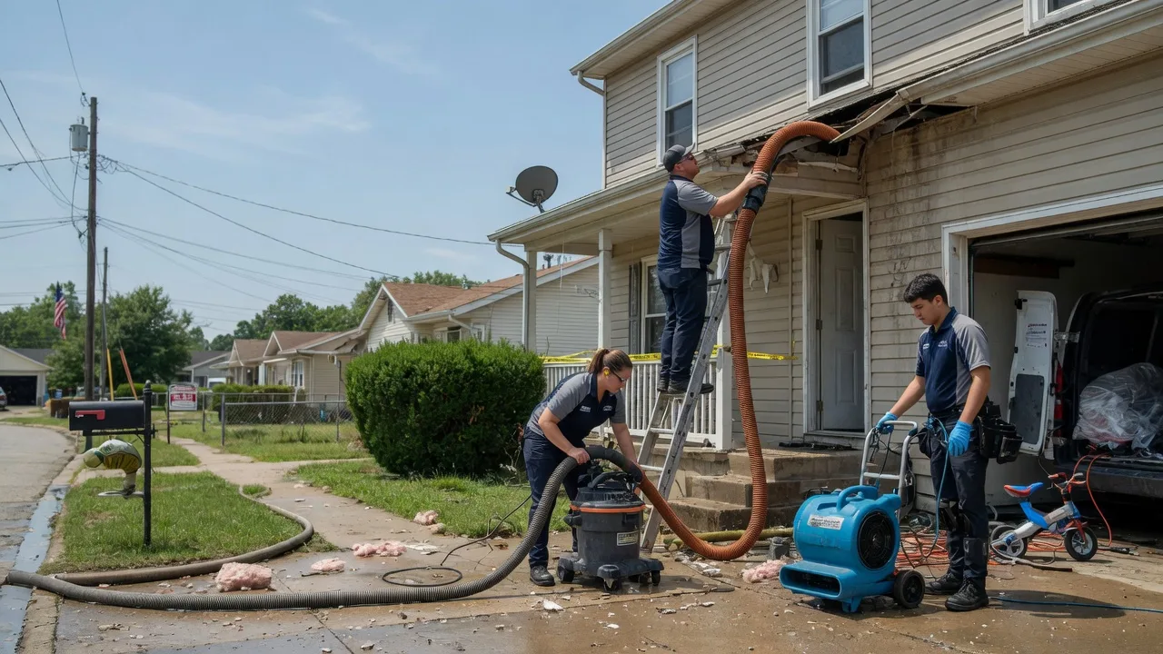 Water Damage Restoration in Ellwood City, PA near me